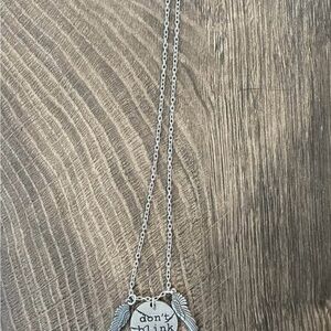 Silver Angel Wing Necklace- Doctor Who